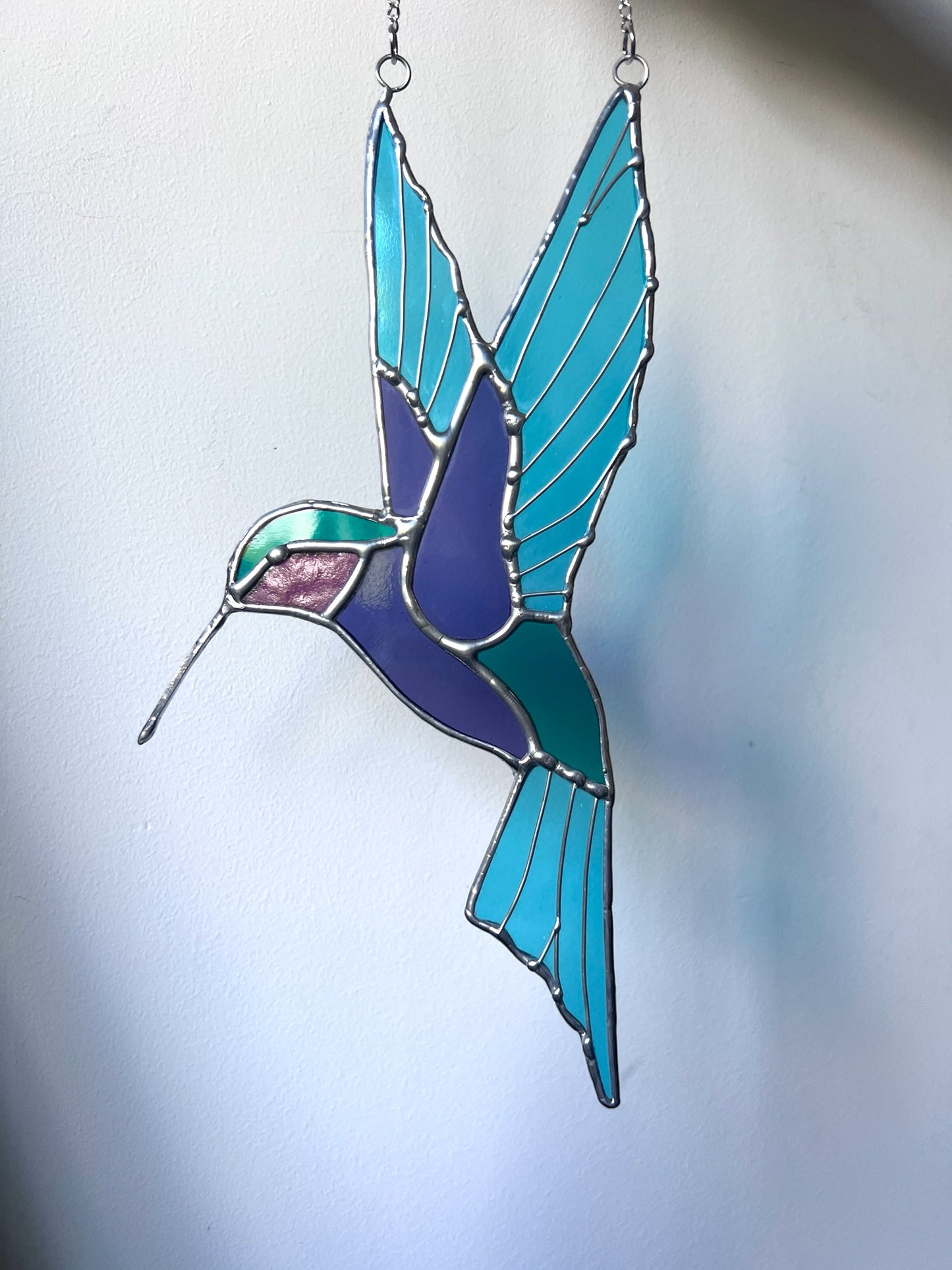 Digital Hummingbird Pattern
