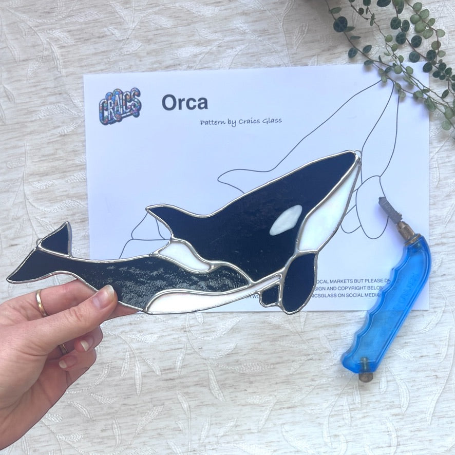 Digital Orca Pattern