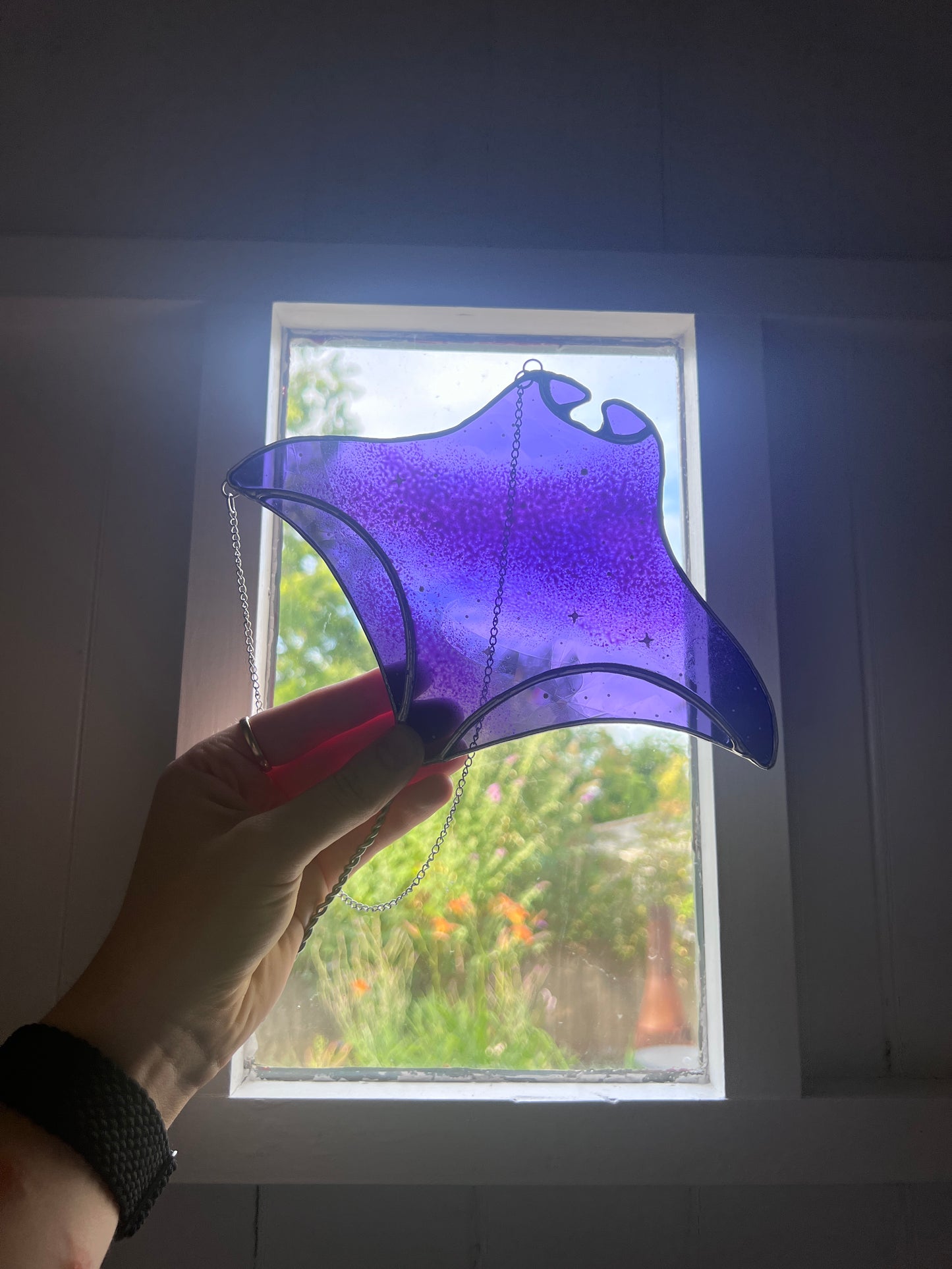 Stained Glass Galaxy Manta