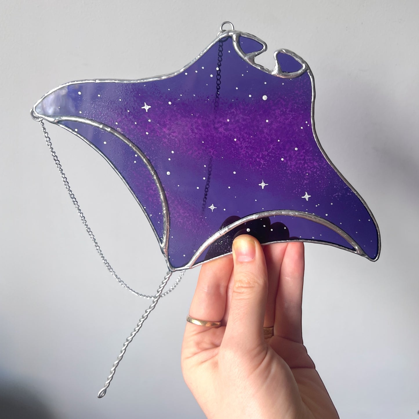 Stained Glass Galaxy Manta